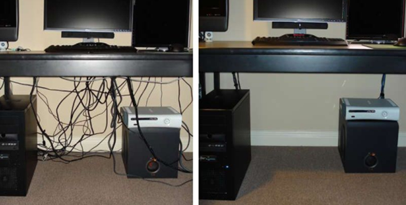 10 trucos para ordenar los cables de tu PC y mantener tu escritorio  organizado - 💙 ME GUSTA INTERNET